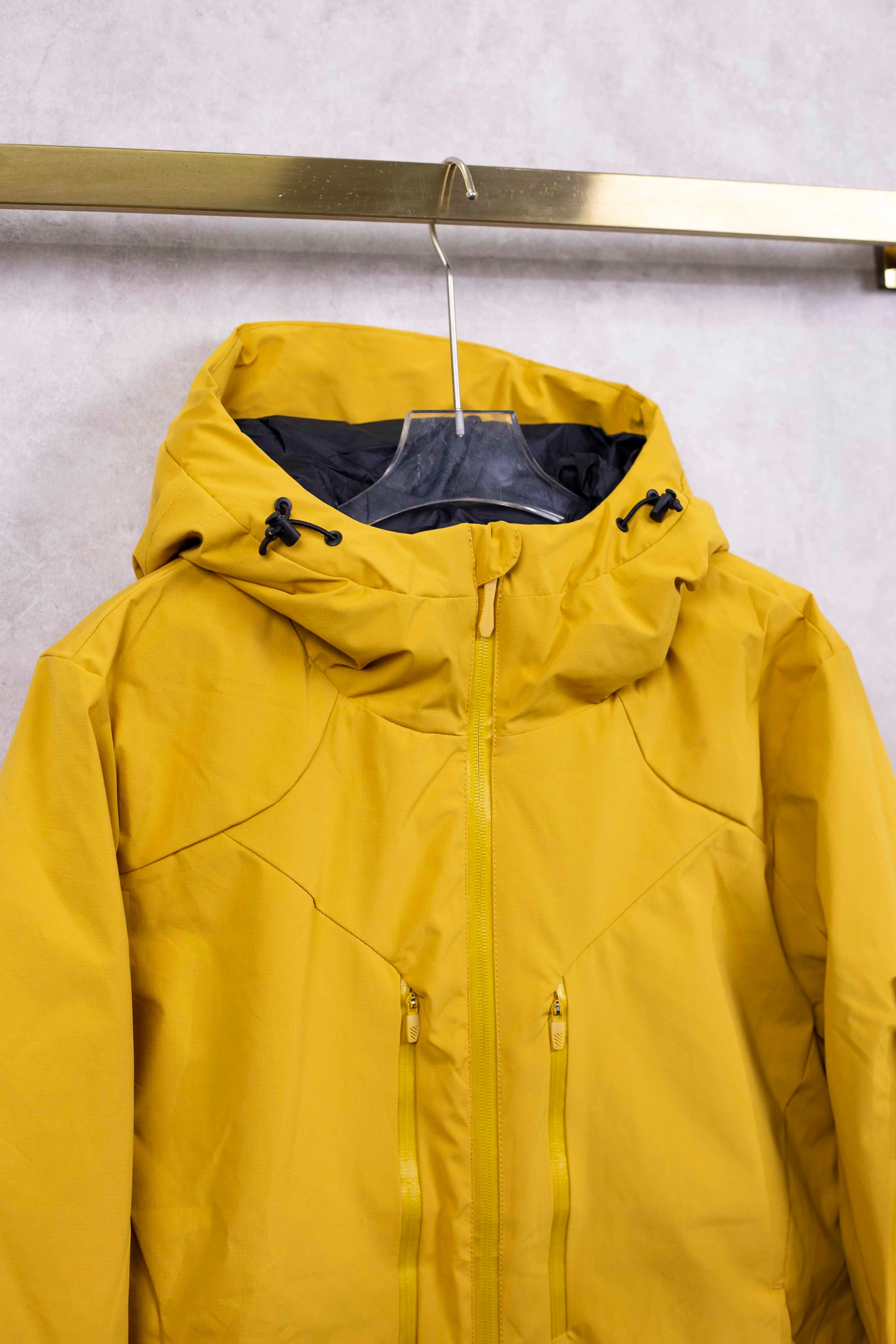 Mustard yellow detailed real shot # P390